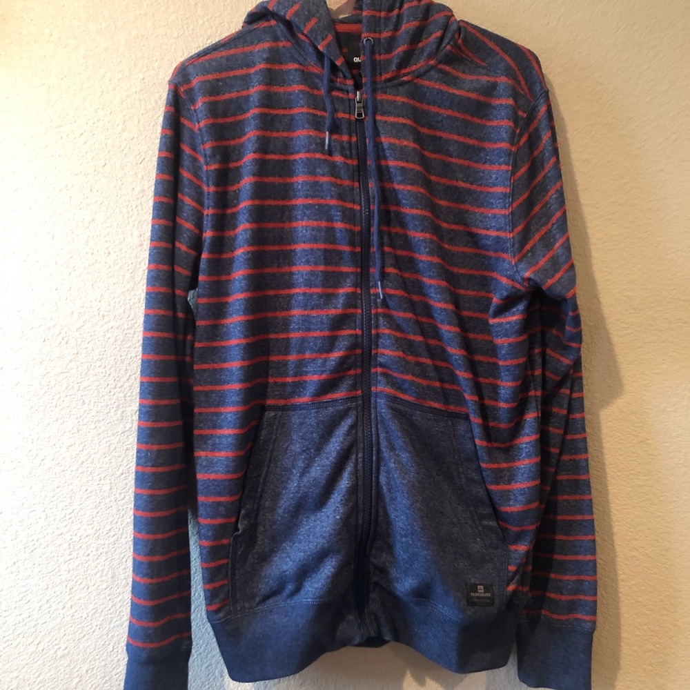 Men’s Quicksilver zip up sweatshirt